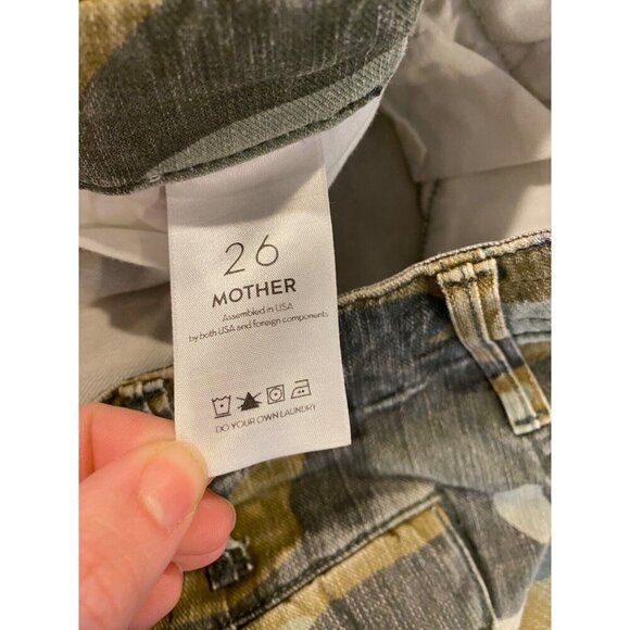 Mother 26 The Sir, Yes Sir! Finding Strength Camo Cargo Pants EUC - Picture 8 of 9